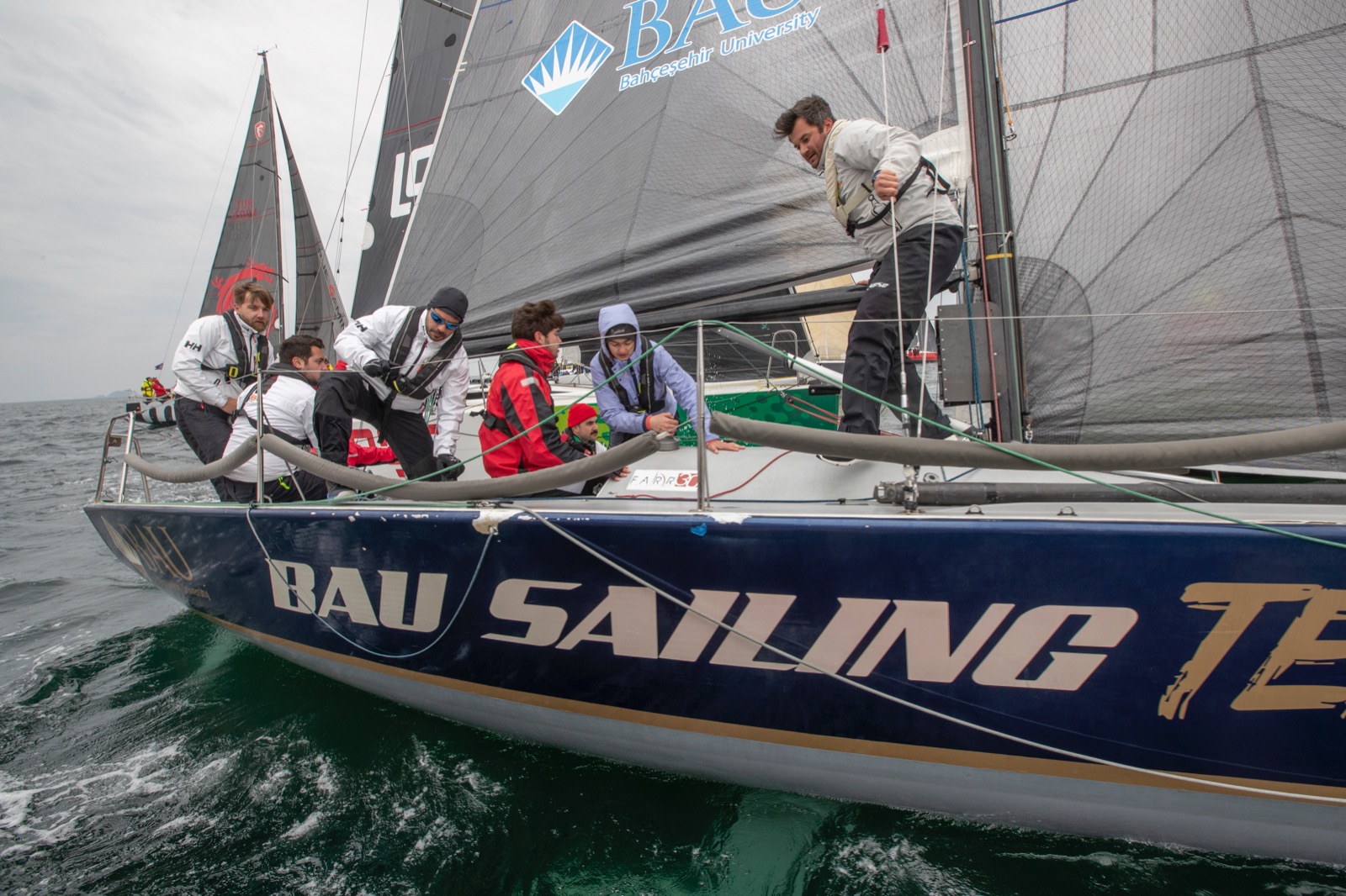 BAU Sailing Team yarış ekibi